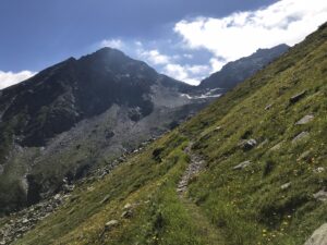 Furgguboimlicka, Grenzpass ins Piemont