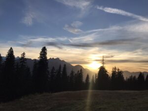 Abendsonne Haslital, Berner Oberland