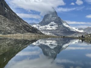 Spiegelung Matterhorn Riffelsee